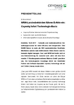 17-07-19 PM NRW Landesbehörden führen E-Akte ein - Ceyoniq liefert Technologie.pdf