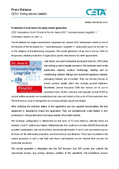 CETA Press Release - ife Award - with firminfo.pdf