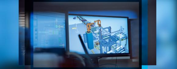 With the digital twin the mechanical components, electrical equipment and software programming must be able to access the exact same data.