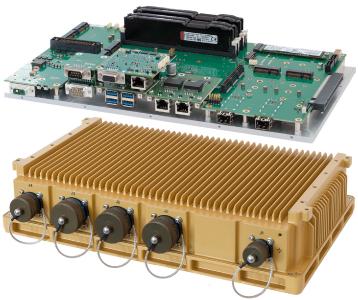 MXCS Robuste Lüfterlose Xeon Serverlösung