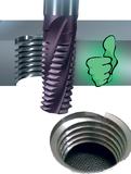 Gewindefraesen ThreadBurr MIT Entgratfase