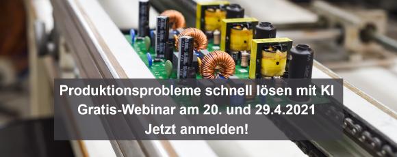Mit KI Probleme in der Produktion schnell lösen - Gratis-Webinar