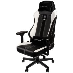 noblechairs HERO Gaming Stuhl - BIG Edition in schwarz/weiß ist für 419,90 € inkl. MwSt. ab sofort im Caseking Onlineshop zu haben.