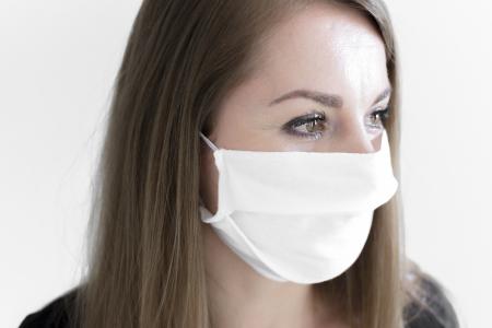 Hochwertige Mund-Nasen-Maske.