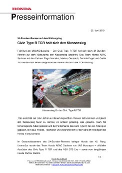 Honda_24h-Rennen_Civic Type R gewinnt TCR-Wertung_23.6.2019.pdf