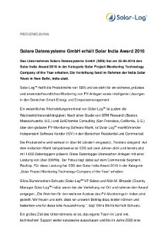 Press_Release_Solare_Datensysteme_GmbH_SDS_erhaelt_Solar_India_Award_2016_final.pd