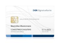 Abbildung: DGN Signaturkarte