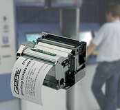 Ziehen, zerren, zuhalten - GeBE Ticket Drucker mit Presenter druckt trotzdem