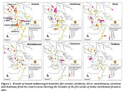 Aurania Defines Specific Epithermal Target- "Crunchy Hill" -within the Latorre Area