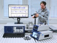Schwingungsmessung mit leistungsfähiger Datenanalyse: Modulares Laservibrometer VibroFlex mit Datenerfassung VibSoft-PRO von Polytec