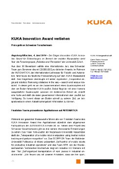 Presseinfo_KUKA Innovation Award verliehen.pdf