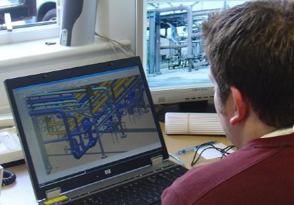 Mit MPDS4 gelingen schnelle Änderungen im 3D-Rohrleitungsbau