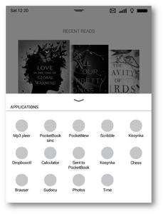 PocketBook new UI applications