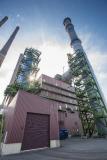 Seit 2017 sorgt diese –bereits zweite- Tuchfilteranlage auf dem Werkgelände von thyssenkrupp Steel im Duisburger Norden für saubere Luft. Bis 2020 soll eine dritte Anlage fertig gestellt werden.