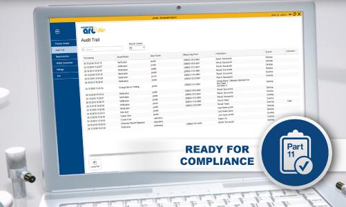 Hamilton App erfüllt Anforderungen der Part 11 Compliance von Annex und FDA 21 CFR