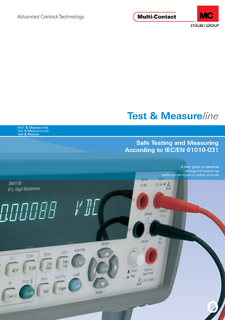 Flyer O Test & Measureline - der handliche Ratgeber