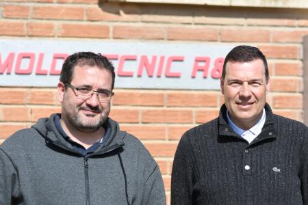 Working together since before the founding of Mold-Tecnic: Rubén Pleguezuelos (left) and Oscar Velilla (image: Rego-fix)