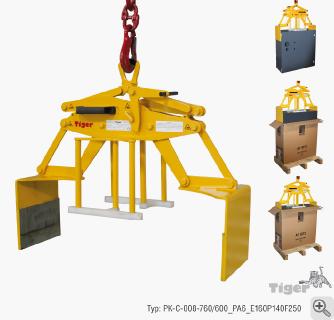 Tiger® Kartongreifer Serie PK (Sonderbau)