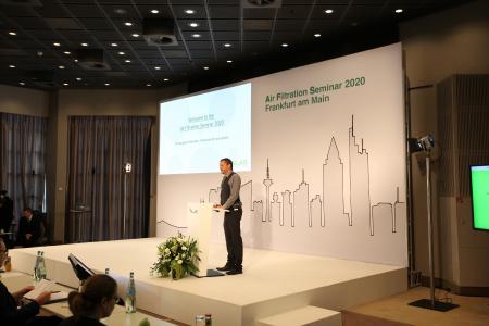 Air Filtration Seminar mit Dr. Maximilian Weiß, CEO der Palas GmbH