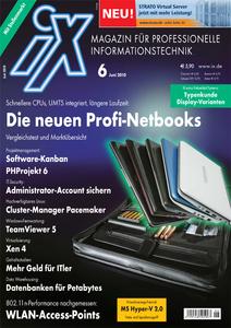 Das Titelbild der aktuellen iX-Ausgabe 6/2010