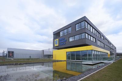 Das neue Logistikzentrum von EDEKA Süwest Fleisch in Rheinstetten