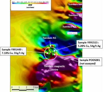 Unglaubliche Serie an Kupfer-Silber-Entdeckungen, Quelle: Aurania Resources