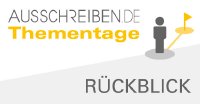 AUSSCHREIBEN.DE Thementage - Rückblick