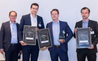 The Winner (from left to right): SILVER: SysEleven, PLATINUM: Plusserver, GOLD: Arvato Systems (Copyright: Marko’s Photography / Marko Kovic)