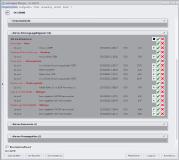 Alarmübersicht im Peakanalyzer Manager