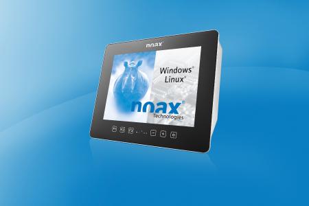 Der neue noax Steel PCAP Touch-Industrie-PC S15P in fein geschliffenem Edelstahl V2A Gehäuse – extern zertifiziert bis zur Schutzklasse IP69K.