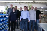 Die Teams der Projektpartner SCHMEISSNER GmbH und IMMS GmbH des im Januar 2026 gestarteten Projekts RGBS zum Auftakttreffen am 14.01.2026 in Hermsdorf.