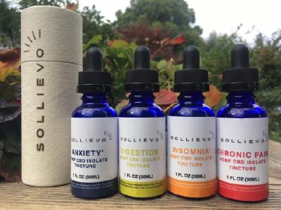 CBD-Produktreihe Sollievo; Foto: Empower Clinics