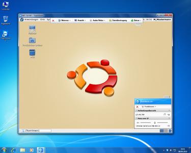 Screenshot TeamViewer Linux_Fernwartung