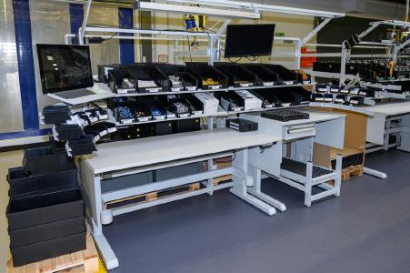 Arbeitsplatzlösung von Treston bei SKS Welding Systems