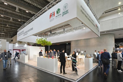 Gemeinschaftsstand von FFI, Pro Carton und 4Evergreen auf der FachPack 2024 _klein.jpg