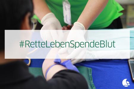 Blut spenden
Leben retten