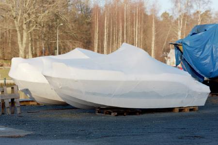 Schrumpffolie Boote HT-Verpackungen.de