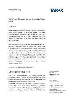 TAROX und Microsoft starten Bundesliga-Trikot-Aktion.pdf
