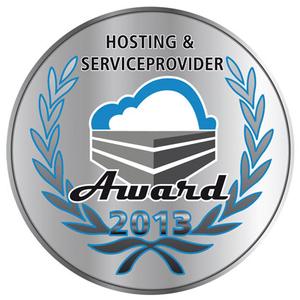"Hosting & Service Provider Award" 2013
