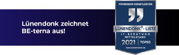 Lünendonk Siegel für BE-terna