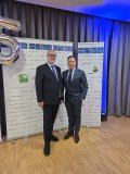 Dieter Fischer (TiAM Advisor Services) mit Edmund Pelikan (Stiftung Finanzbildung Consulting) (v.r.n.l)