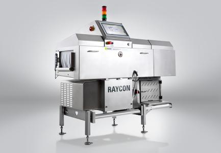 The X-ray inspection system RAYCON D+ meets all current guidelines of the food industry and detects smallest physical contaminations in any kind of packaging / Photo: Sesotec GmbH