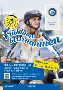 "TÜV" abgelaufen? Zum Saisonstart mal einen Blick auf die Plakette werfen