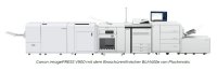 Canon imagePRESS V900 mit dem Broschürenfinischer BLM450e von Plockmatic 