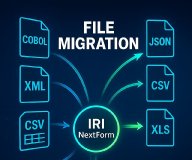 Ob COBOL-Indexdateien, Mainframe-Datentypen oder veraltete Datenbanken – mit IRI-Lösungen wie NextForm lassen sich solche Daten einfach konvertieren und migrieren – lokal oder in der Cloud.