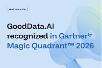 GoodData.AI im Gartner(R) Magic Quadrant(TM) 2026 für Analytics- und BI- Plattformen ausgezeichnet