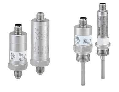 Neue Druck- und Temperatursensoren mit IO-Link- und CANopen-Schnittstelle. (Quelle: Bürkert Fluid Control Systems)