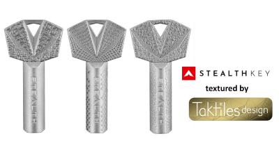 Stealth keys textured (c) Taktilesdesign GmbH