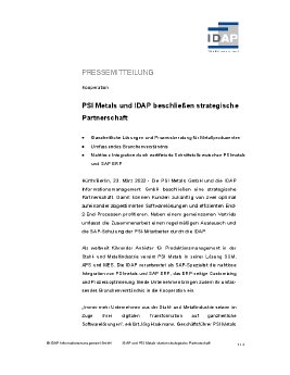 22-03-23 PM - PSI Metals und IDAP beschließen strategische Partnerschaft.pdf