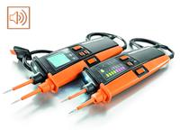 Weidmüller voltage testers: Weidmüller has equipped its second-generation two-pole voltage testers with extra functions and made even more improvements to its product range. New: the built-in, acoustic buzzer function